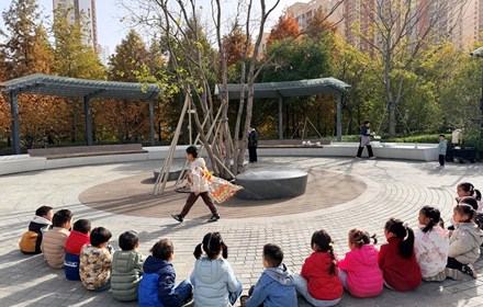 盘活场地资源，创新户外玩法——锦溪幼儿园户外亲自然活动组织观摩活动